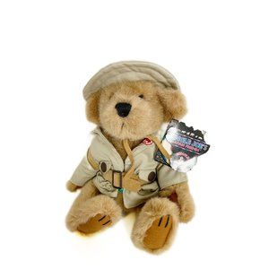Vintage 1998 Jungle Joe's Safari Friends Talking Bear 10" Plush Stuffed Toy
